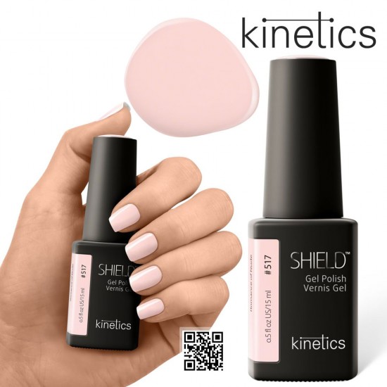 Kinetics Shield Gel Polish 15ml #517 Romance of nude