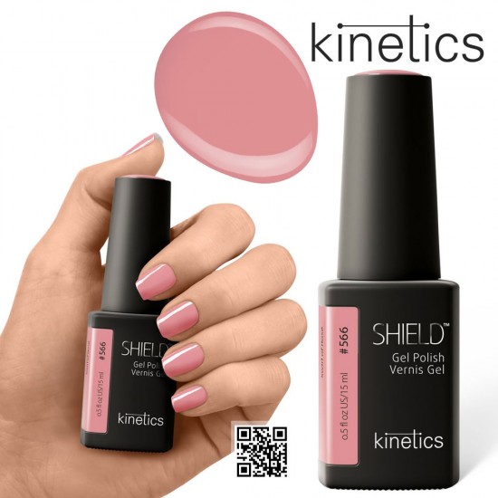 Kinetics Shield Gel Polish 15ml #566 Swirl of rose