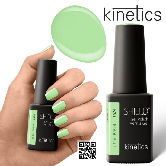 Kinetics Shield Gel Polish 15ml #574 Appletini