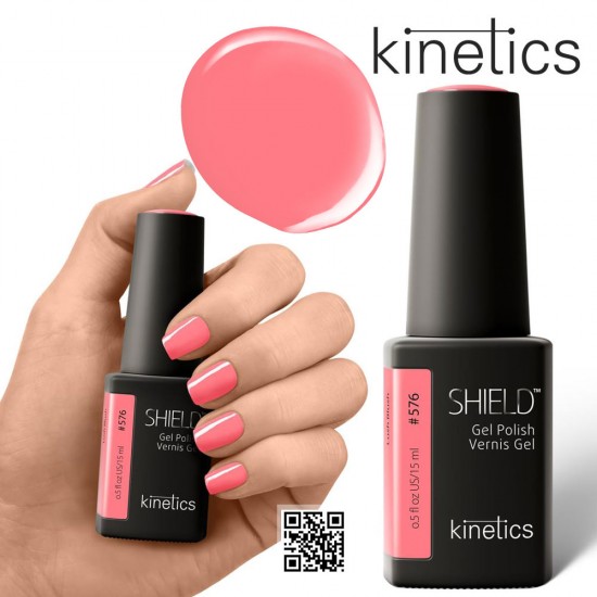 Kinetics Shield Gel Polish 15ml #576 Lush Blush