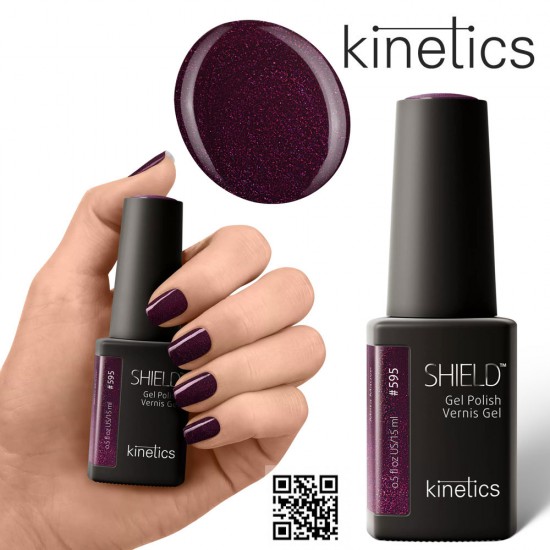 Kinetics Shield Gel Polish 15ml #595 Meta Mauve