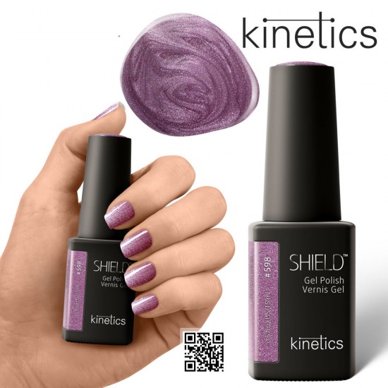 Kinetics Shield Gel Polish #598 Radiant Violet 15ml