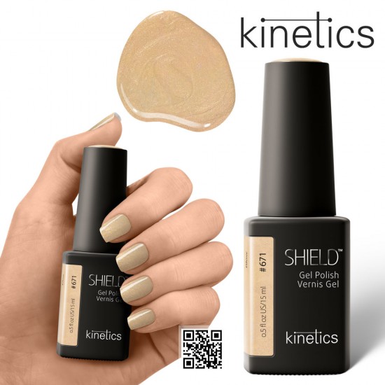 Kinetics Shield Gel Polish 15ml #671 Glow