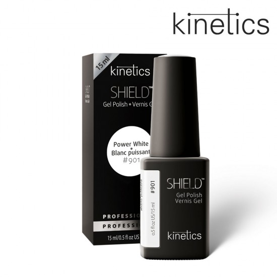 Kinetics Shield Gel Polish #901 Power White 15ml