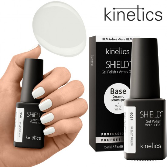 Kinetics Shield Ceramic Base #906 Milky White 15ml