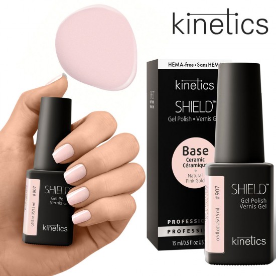 Kinetics Shield Ceramic Base #907 Natural Pink Gold 15ml