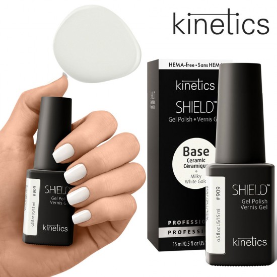 Kinetics Shield Ceramic Base #909 Milky White Gold 15ml