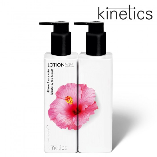 Kinetics roku un ķermeņa losjons Hibiskusroze un Rožūdens 250ml