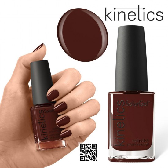 Kinetics SolarGel nagu laka #410 Alluring Brown 15ml