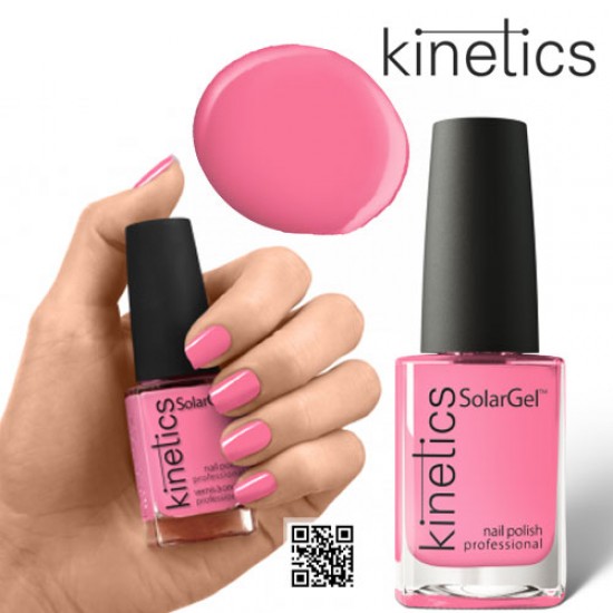 Nagu laka Kinetics SolarGel 15ml Unfollow Pink  #423