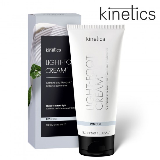 Kinetics Pedicure Light-foot krēms sniedz viegluma sajūtu kājām 150ml