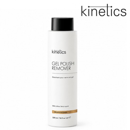 Kinetics Gel Polish Remover želejlakas noņēmējs ar alvejas aromātu 225ml