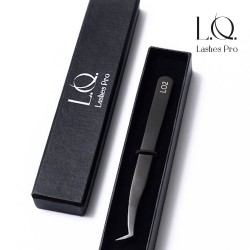 LO Lashes Pro LO2 apjoma pincete 80° 1cm