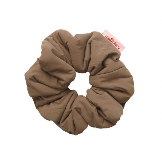 Cushion hair scrunchie Mellotory brown