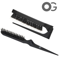 Olivia Garden Expert Style Up mežacūkas un neilona saru matu birste Olivia Garden Expert Style Up mežacūkas un neilona saru matu birste