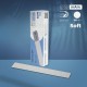 Staleks Pro Expert PapmAm DFCE-20-150/25W baltas vienreizlietojamās nomaināmās vīles ar mīkstu porolona slāni 150 grit 25gb