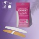 Staleks Pro Expert DFE-40-150W baltas vienreizlietojamās nomaināmās vīles pusmēness pamatnei 150 grit 30gb 