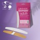 Staleks Pro Expert DFE-40-180W baltas vienreizlietojamās nomaināmās vīles pusmēness pamatnei 180 grit 30gb 