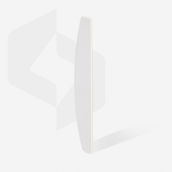 Staleks Pro Expert DFE-40-180W baltas vienreizlietojamās nomaināmās vīles pusmēness pamatnei 180 grit 30gb 