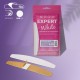 Staleks Pro Expert DFE-40-240W baltas vienreizlietojamās nomaināmās vīles pusmēness pamatnei 240 grit 30gb 