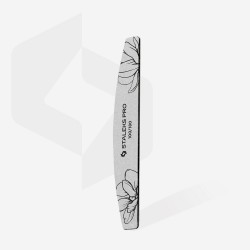 Staleks Pro Expert NFB-40-100/180-25 pusmēness formas minerālu nagu vīles 100/180 griti 25gb Staleks Pro Expert NFB-40-100/180-25 pusmēness formas minerālu nagu vīles 100/180 griti 25gb