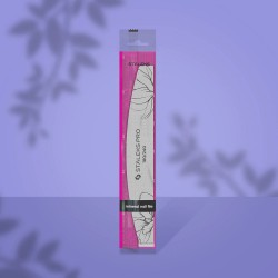 Staleks Pro Expert NFE-40-180/240 pusmēness formas minerālu nagu vīles 180/240 1gb