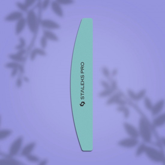 Staleks PRO Expert NFP-41-400/3000 pulēšanas nagu bafs pusmēness formā 400/3000 grit 1gb