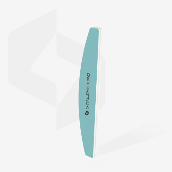 Staleks PRO Expert NFP-41-400/3000 pulēšanas nagu bafs pusmēness formā 400/3000 grit 1gb