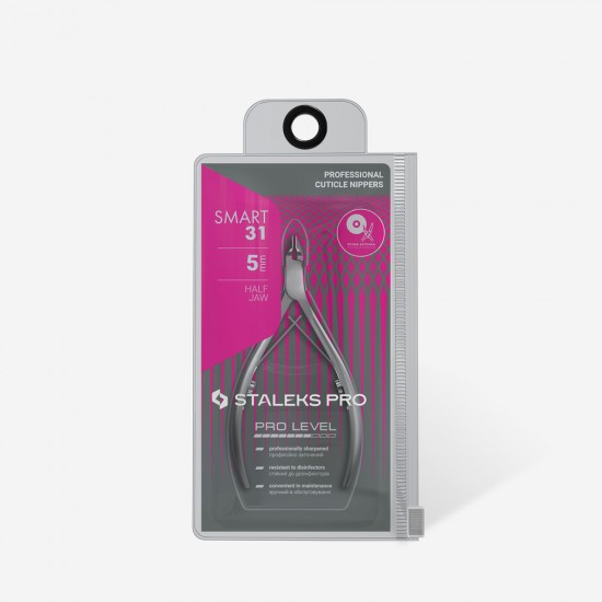 Staleks Pro Smart NS-31-5 profesionālās kutikulas knaibles 5mm