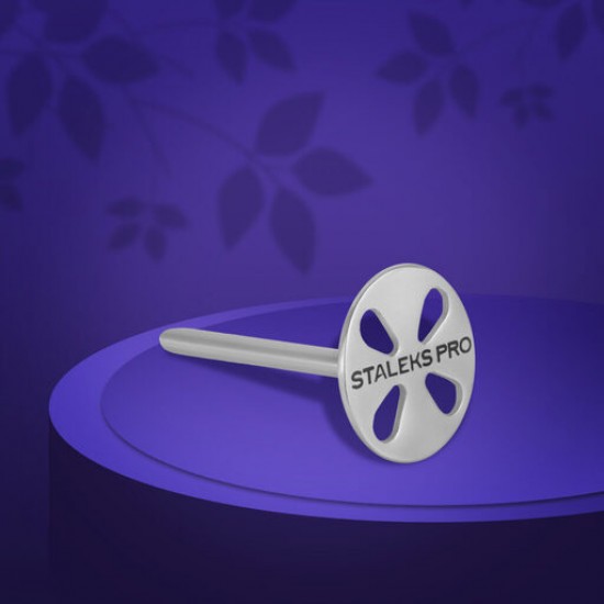 Staleks Pro Expert Pododisc PDLSET-20 pagarināts pedikīra disks 20mm ar vienreizlietojamo vīļu komplektu 180 griti 5gab
