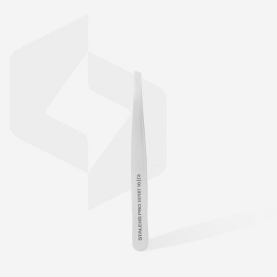 Staleks Pro Expert TE-10/3 uzacu pincete ar platu slīpumu