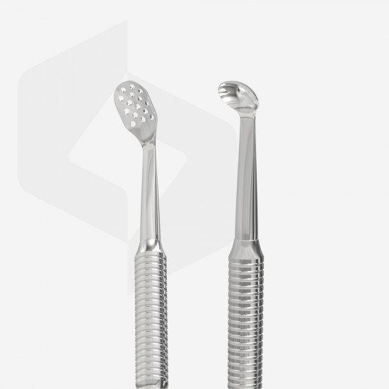 Staleks Pro Expert ZE-20/1 kosmetoloģijas divpusējā karote