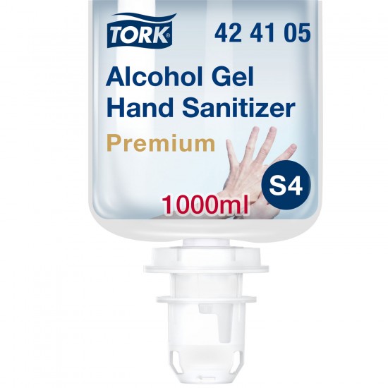 Tork S4 Alcohol Gel dezinfekcijas gels rokām uz spirta bāzes 1L