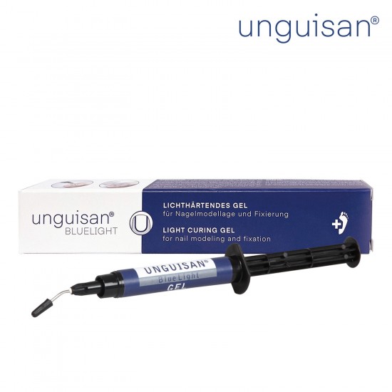 Unguisan Bluelight fotopolimerizējošs gēls nagu korekcijas sistēmām 3ml