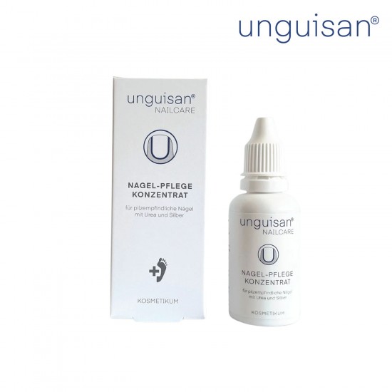 Unguisan Nagel-Pflege nagu kopšanas koncentrāts ar urīnvielu un sudrabu 30ml