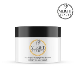 Vilight Beauty Nourishing mask with white clay, honey and ginseng 250ml Vilight Beauty Nourishing mask with white clay, honey and ginseng 250ml