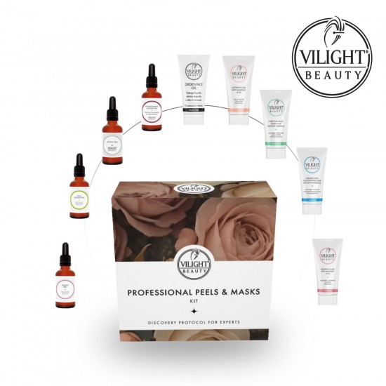 Vilight Beauty Set of Peels and Masks universālais komplekts profesionālai ādas kopšanai