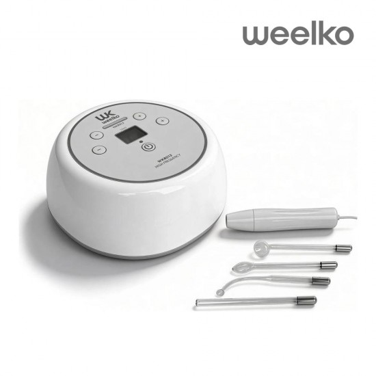 Weelko WKB013 profesionāls augstfrekvences darsonvalizācijas aparāts ar 4 elektrodiem
