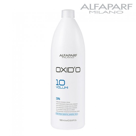 AlfaParf Oxid’O 10 Volume 3% krēmveida oksidants 1000ml
