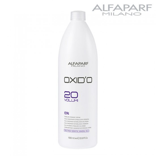 AlfaParf Oxid’O 20 Volume 6% krēmveida oksidants 1000ml