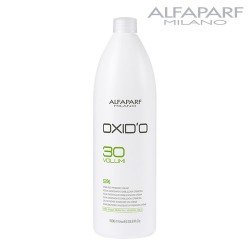AlfaParf Oxid’O 30 Volume 9% creamy stabilized hydrogen peroxide 1000ml AlfaParf Oxid’O 30 Volume 9% creamy stabilized hydrogen peroxide 1000ml