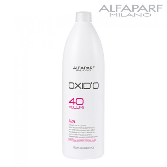 AlfaParf Oxid’O 40 Volume 12% krēmveida oksidants 1000ml