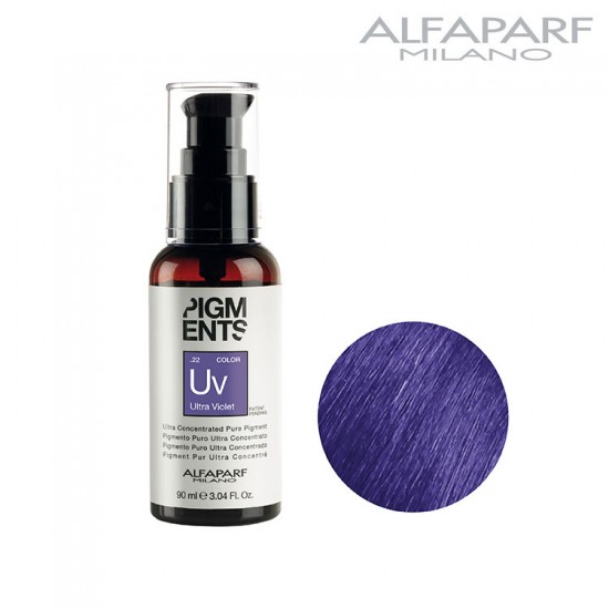 AlfaParf Pigments Ultra Violet .22 pigments ultravioleta krāsa 90ml