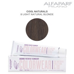 AlfaParf Color Wear краска для волос Cool Naturals 8 Light Natural Blonde 60мл AlfaParf Color Wear краска для волос Cool Naturals 8 Light Natural Blonde 60мл