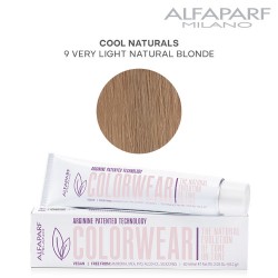 AlfaParf Color Wear краска для волос Cool Naturals 9 Very Light Natural Blonde 60мл AlfaParf Color Wear краска для волос Cool Naturals 9 Very Light Natural Blonde 60мл