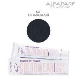 AlfaParf Color Wear hair color Ash 1.11 Blue Black 60ml AlfaParf Color Wear hair color Ash 1.11 Blue Black 60ml
