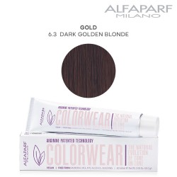AlfaParf Color Wear краска для волос Gold 6.3 Dark Golden Blonde 60мл AlfaParf Color Wear краска для волос Gold 6.3 Dark Golden Blonde 60мл