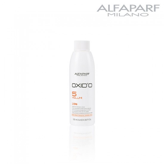 AlfaParf Oxid’O 5 Volume 1,5% krēmveida oksidants 120 ml