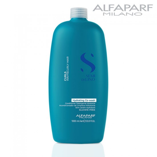 AlfaParf Semi Di Lino Curls Hydrating Co-Wash очищающий кондиционер 1000мл