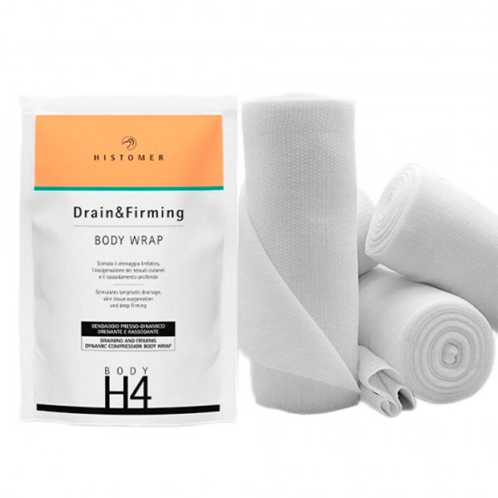 Histomer Body H4 Drain and Firming Body Wrap bandāža liftingam un limfodrenāžai 16m x 15,5cm